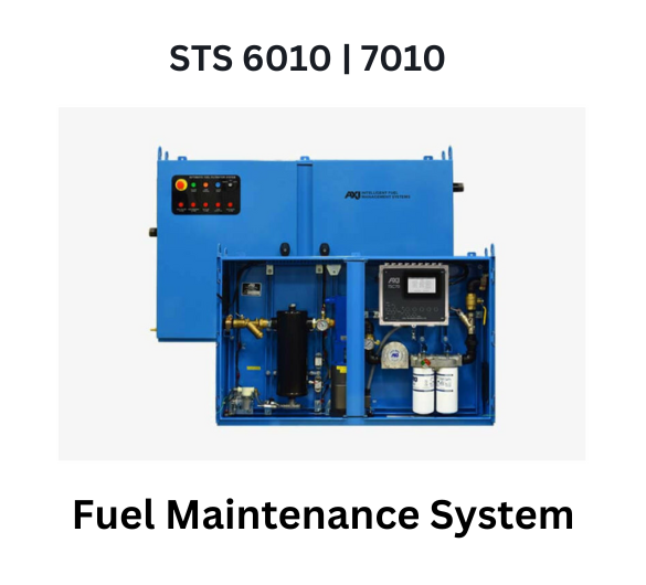 Mobile Fuel Polishing System MTC-30 with integrated hoses and advanced control panel in an industrial workshop